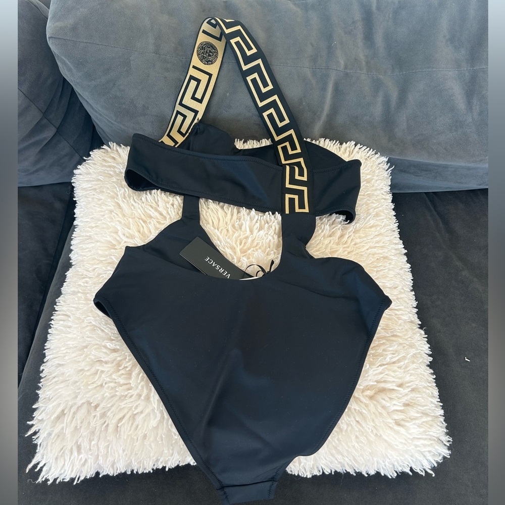 Versace One shoulder swimsuit NWT - Picture 7 of 10